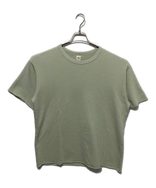 Ron Herman（ロンハーマン）Ron Herman (ロンハーマン) FrenchTerry Cut off Crew tee グリーン サイズ:Mの古着・服飾アイテム