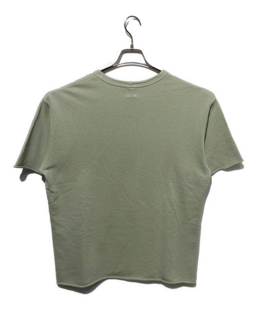 Ron Herman（ロンハーマン）Ron Herman (ロンハーマン) FrenchTerry Cut off Crew tee グリーン サイズ:Mの古着・服飾アイテム