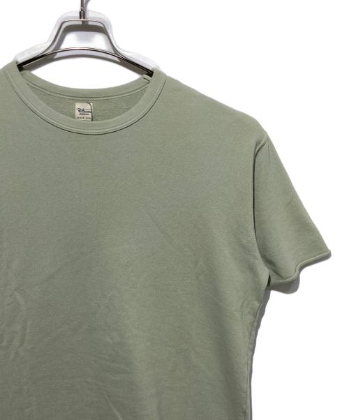 Ron Herman（ロンハーマン）Ron Herman (ロンハーマン) FrenchTerry Cut off Crew tee グリーン サイズ:Mの古着・服飾アイテム