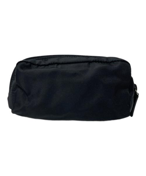 PRADA（プラダ）PRADA (プラダ) ナイロンポーチ ブラックの古着・服飾アイテム