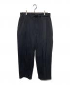 THE NORTHFACE PURPLELABELザ・ノースフェイス パープルレーベル）の古着「Striped Field Pants」｜ブラック