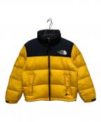 THE NORTH FACEザ ノース フェイス）の古着「ヌプシジャケット」｜イエロー×ブラック