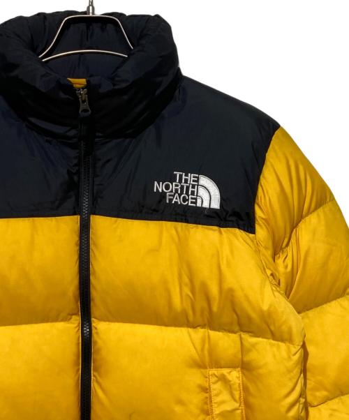 THE NORTH FACE（ザ ノース フェイス）THE NORTH FACE (ザ ノース フェイス) ヌプシジャケット イエロー×ブラック サイズ:Mの古着・服飾アイテム