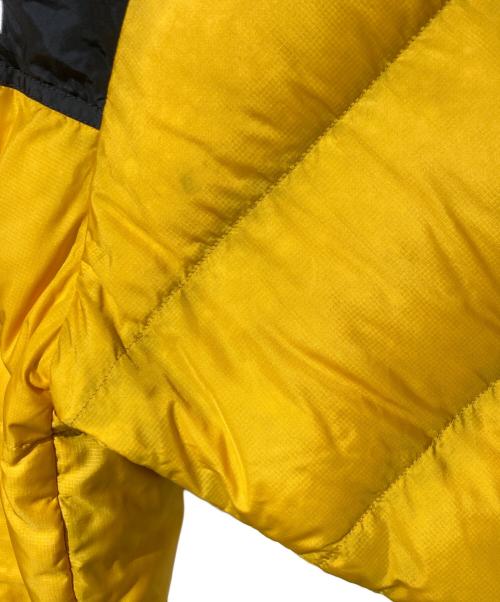 THE NORTH FACE（ザ ノース フェイス）THE NORTH FACE (ザ ノース フェイス) ヌプシジャケット イエロー×ブラック サイズ:Mの古着・服飾アイテム