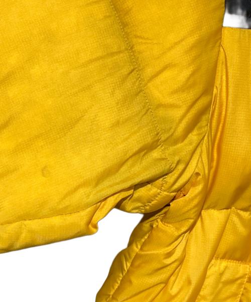 THE NORTH FACE（ザ ノース フェイス）THE NORTH FACE (ザ ノース フェイス) ヌプシジャケット イエロー×ブラック サイズ:Mの古着・服飾アイテム