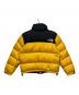 THE NORTH FACE (ザ ノース フェイス) ヌプシジャケット イエロー×ブラック サイズ:M：12000円