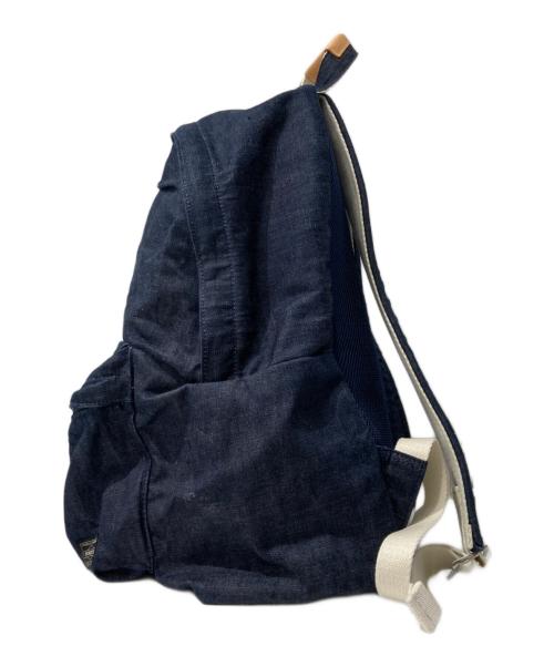 PORTER（ポーター）PORTER (ポーター) DAYPACK WASHED インディゴの古着・服飾アイテム