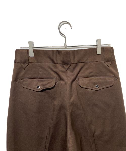 MONITALY（モニタリー）MONITALY (モニタリー) WESTERN WIDE PANTS ブラウン サイズ:30の古着・服飾アイテム