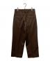 MONITALY (モニタリー) WESTERN WIDE PANTS ブラウン サイズ:30：6000円