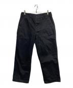 TUKIツキ）の古着「ヘリンボーンベイカーパンツ」｜ブラック