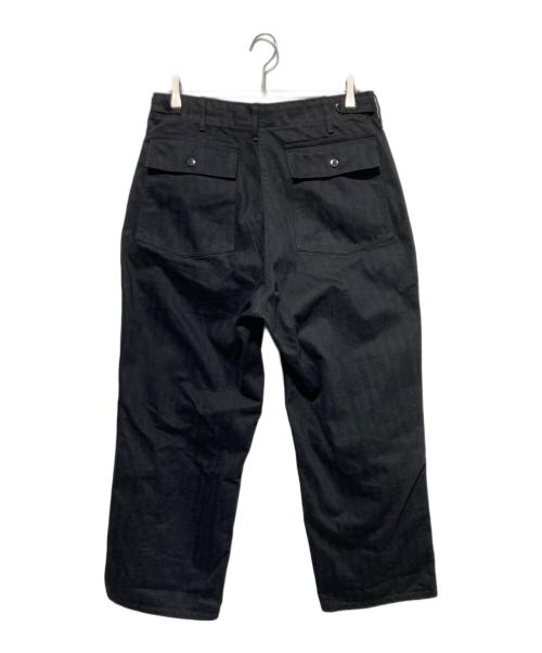 TUKI（ツキ）TUKI (ツキ) ヘリンボーンベイカーパンツ ブラック サイズ:3の古着・服飾アイテム