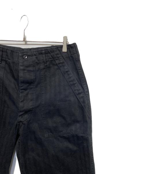 TUKI（ツキ）TUKI (ツキ) ヘリンボーンベイカーパンツ ブラック サイズ:3の古着・服飾アイテム