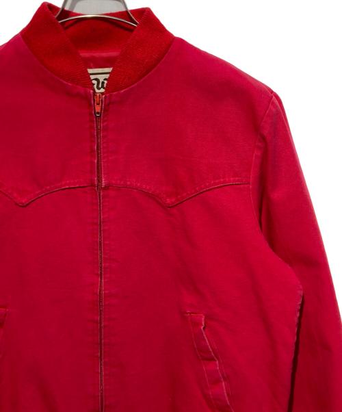 Walls（ウォールズ）Walls (ウォールズ) ダックジャケット レッド サイズ:42-44の古着・服飾アイテム