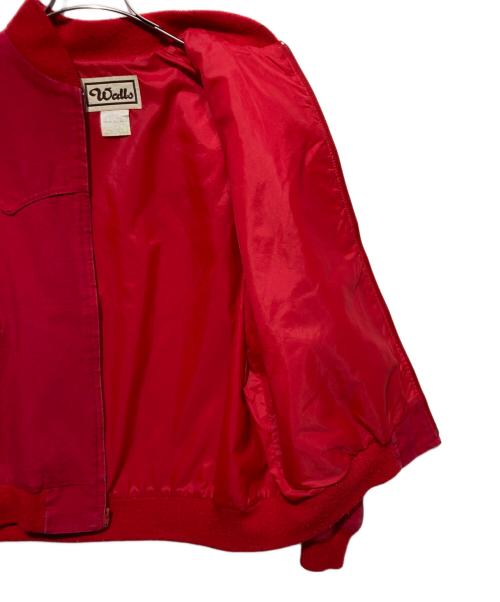 Walls（ウォールズ）Walls (ウォールズ) ダックジャケット レッド サイズ:42-44の古着・服飾アイテム