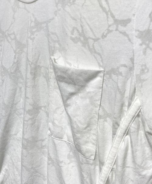 BALENCIAGA（バレンシアガ）BALENCIAGA (バレンシアガ) スタッズショルダーマーブルメッシュ ホワイト サイズ:Sの古着・服飾アイテム
