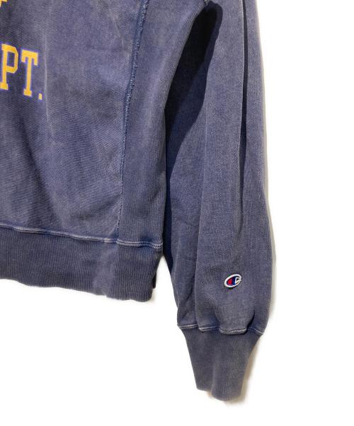 Champion（チャンピオン）Champion (チャンピオン) JOURNAL STANDARD relume (ジャーナルスタンダード レリューム) 別注スウェット ネイビー サイズ:Mの古着・服飾アイテム