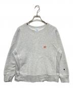 Champion REVERSE WEAVE×JOURNAL STANDARD relumeチャンピオン リバース ウィーブ×ジャーナルスタンダード レリューム）の古着「別注 リバースタイプスウェット」｜グレー
