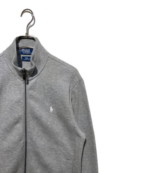 POLO RALPH LAUREN（ポロ・ラルフローレン）POLO RALPH LAUREN (ポロ・ラルフローレン) Ron Herman (ロンハーマン) ニットトラックジャケット グレー サイズ:Mの古着・服飾アイテム