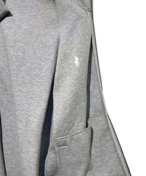 POLO RALPH LAUREN（ポロ・ラルフローレン）POLO RALPH LAUREN (ポロ・ラルフローレン) Ron Herman (ロンハーマン) ニットトラックジャケット グレー サイズ:Mの古着・服飾アイテム