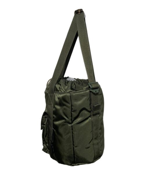 PORTER（ポーター）PORTER (ポーター) MACKINTOSH (マッキントッシュ) COLOR BLOCK MINI BUCKET TOTE グリーンの古着・服飾アイテム