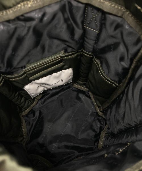 PORTER（ポーター）PORTER (ポーター) MACKINTOSH (マッキントッシュ) COLOR BLOCK MINI BUCKET TOTE グリーンの古着・服飾アイテム