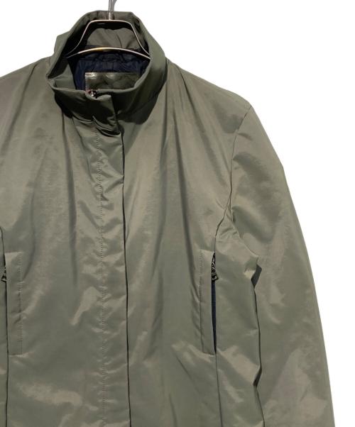 PRADA SPORTS（プラダスポーツ）PRADA SPORTS (プラダスポーツ) スタンドカラー中綿コート オリーブ サイズ:42の古着・服飾アイテム