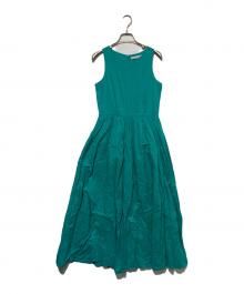 MARIHA（マリハ）の古着「ノースリーブワンピース」｜グリーン