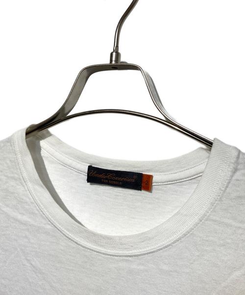 UNDERCOVERISM（アンダーカバーイズム）UNDERCOVERISM (アンダーカバーイズム) UUUフェイスプリントTシャツ ホワイト サイズ:2の古着・服飾アイテム