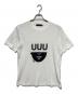 UNDERCOVERISM（アンダーカバーイズム）の古着「UUUフェイスプリントTシャツ」｜ホワイト