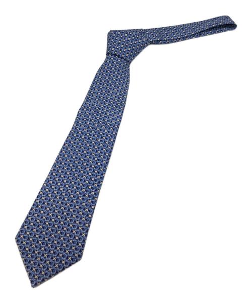 CHANEL（シャネル）CHANEL (シャネル) シルクネクタイ ブルー サイズ:　　の古着・服飾アイテム