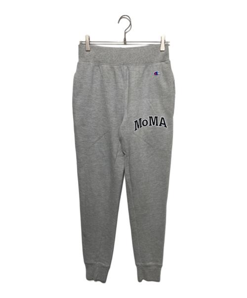 Champion（チャンピオン）Champion (チャンピオン) MoMA (モマ) リバースウィーブスウェットパンツ グレー サイズ:Sの古着・服飾アイテム