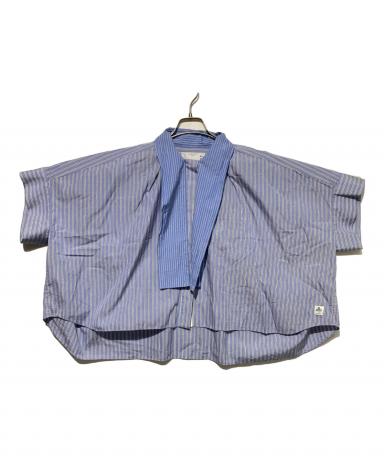 中古・古着通販】sacai (サカイ) ストライプ ポプリン コットン 半袖