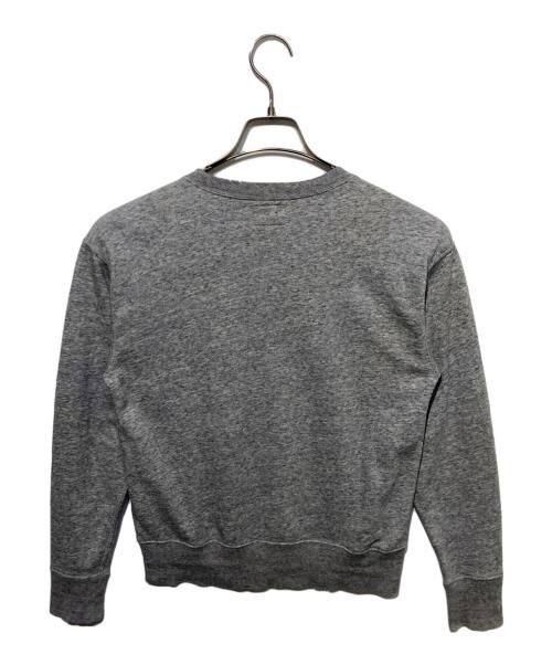 POLO RALPH LAUREN（ポロ・ラルフローレン）POLO RALPH LAUREN (ポロ・ラルフローレン) ポロベアプリント 霜降りスウェット グレー サイズ:XSの古着・服飾アイテム