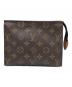 LOUIS VUITTON（ルイ ヴィトン）の古着「モノグラム ポシェットトワレット19」｜ブラウン