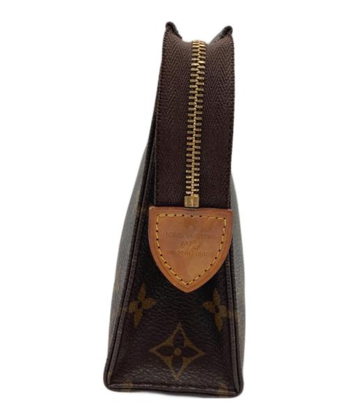 LOUIS VUITTON（ルイ ヴィトン）LOUIS VUITTON (ルイ ヴィトン) モノグラム ポシェットトワレット19 ブラウンの古着・服飾アイテム
