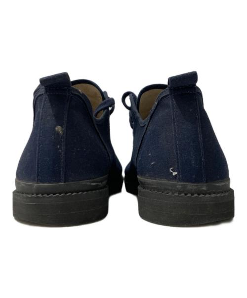 Yohji Yamamoto pour homme（ヨウジヤマモト プールオム）Yohji Yamamoto pour homme (ヨウジヤマモト プールオム) キャンバススニーカー ネイビー サイズ:Lの古着・服飾アイテム