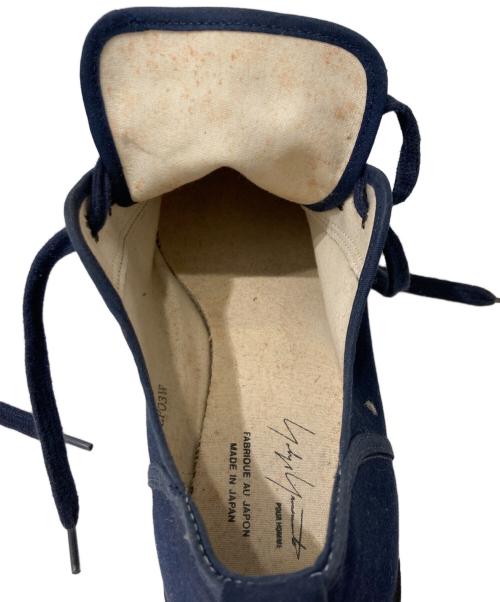 Yohji Yamamoto pour homme（ヨウジヤマモト プールオム）Yohji Yamamoto pour homme (ヨウジヤマモト プールオム) キャンバススニーカー ネイビー サイズ:Lの古着・服飾アイテム