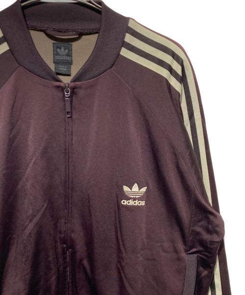adidas（アディダス）adidas (アディダス) 00s トラックジャケット ブラウン サイズ:XLの古着・服飾アイテム