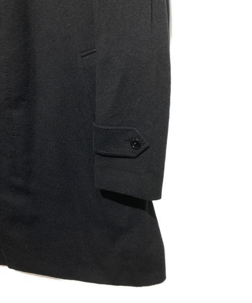 SANYOCOAT（サンヨーコート）SANYOCOAT (サンヨーコート) カシミヤステンカラーコート ブラック サイズ:Lの古着・服飾アイテム