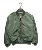 COLIMBOコリンボ）の古着「Light Zone Flight Jacket Type L-2B」｜セージグリーン