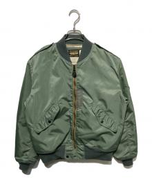 COLIMBO（コリンボ）の古着「Light Zone Flight Jacket Type L-2B」｜セージグリーン