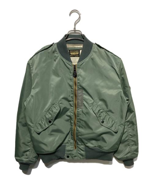 COLIMBO（コリンボ）COLIMBO (コリンボ) Light Zone Flight Jacket Type L-2B セージグリーン サイズ:XLの古着・服飾アイテム