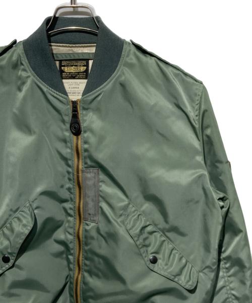 COLIMBO（コリンボ）COLIMBO (コリンボ) Light Zone Flight Jacket Type L-2B セージグリーン サイズ:XLの古着・服飾アイテム