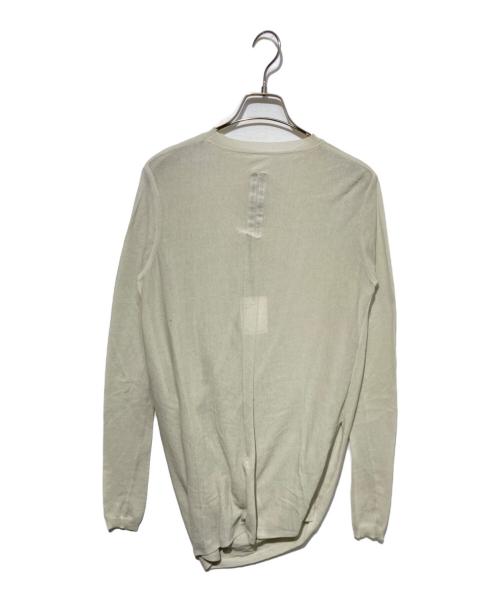 RICK OWENS（リックオウエンス）RICK OWENS (リックオウエンス) ドレープロングニット ベージュ サイズ:Sの古着・服飾アイテム