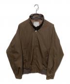 WORKERSワーカーズ）の古着「ハリントンジャケット」｜ブラウン