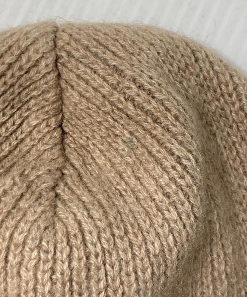 HERMES（エルメス）HERMES (エルメス) Hロゴカシミヤニットビーニー ブラウンの古着・服飾アイテム