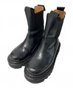 TOGA PULLAトーガ プルラ）の古着「サイドゴアブーツ」｜ブラック