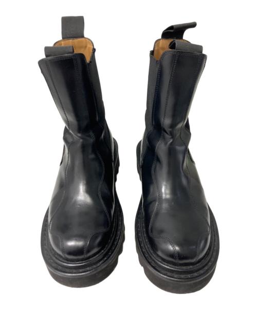 TOGA PULLA（トーガ プルラ）TOGA PULLA (トーガ プルラ) サイドゴアブーツ ブラック サイズ:38の古着・服飾アイテム