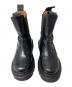 中古・古着 TOGA PULLA (トーガ プルラ) サイドゴアブーツ ブラック サイズ:38：35000円
