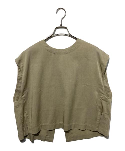 BEARDSLEY（ビアズリー）BEARDSLEY (ビアズリー) ショートベスト ベージュ サイズ:1の古着・服飾アイテム